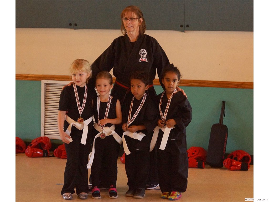 EHS karate medals